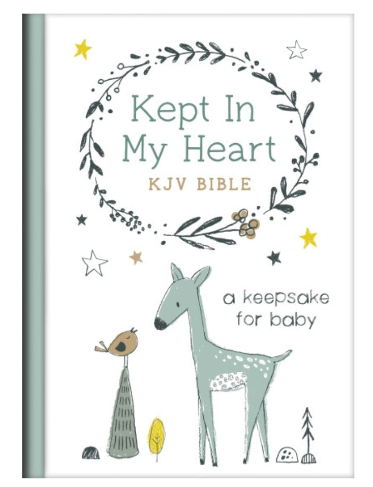 Kept in My Heart KJV Bible [Hazel Woodland]