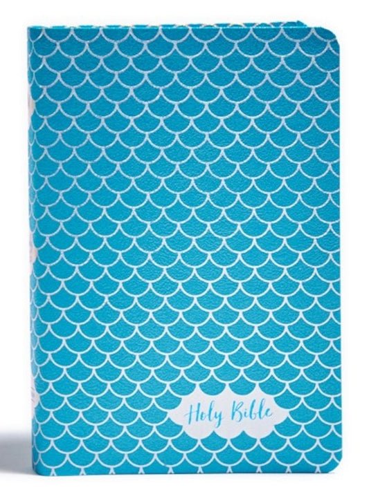KJV Kids Bible-Aqua LeatherTouch