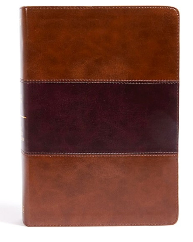 KJV Super Giant Print Reference Bible- LeatherTouch- Holman