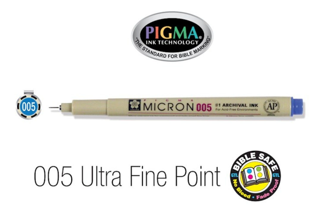 Pen-Pigma Micron Pen (005)