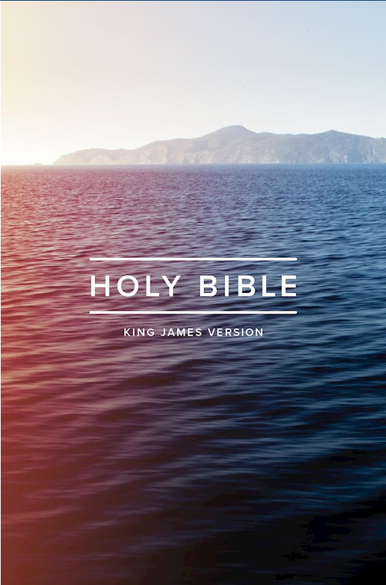 KJV Outreach Bible- Lake Cover- (Not Red Letter)